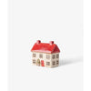 Tealight Cottage - Christmas with Red Roof