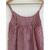 Children’s Red Gingham Slip