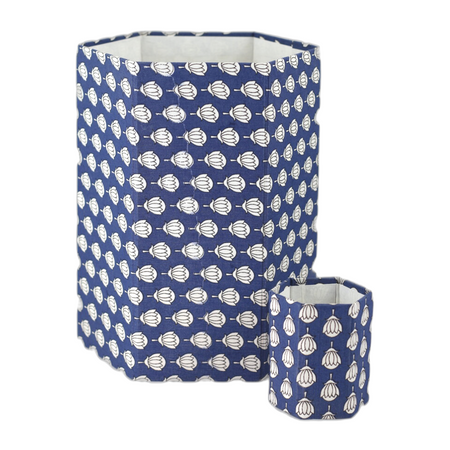 Storage Set & Journal - Navy Lotus