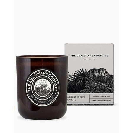 Aromatherapy Candle ~ Sweet Orange and Palmarosa