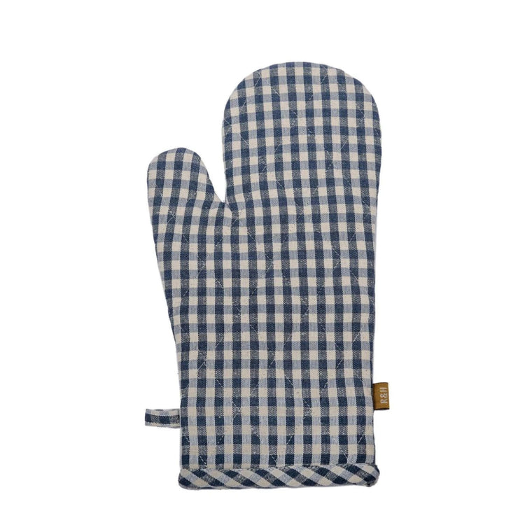 Oven Mitt - Blueberry Gingham