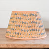 Gathered Lampshade - Mustard Floral