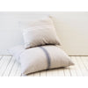 Bien Cushion with French Navy Grainsack Stripe