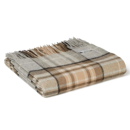 Lambswool Tartan Throw - McKellar