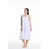 Cotton Voile Nightdress - Pin Tuck & Lace