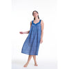Cotton Voile Nightdress - Blue