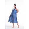 Cotton Voile Nightdress - Blue