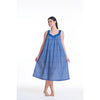 Cotton Voile Nightdress - Blue