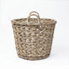 Portobello - Herringbone Weave Round Basket