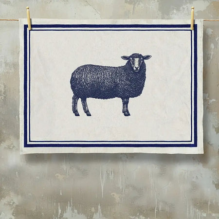 Farmyard Grainsack Towel - Sheep