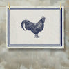 Farmyard Grainsack Towel - Rooster