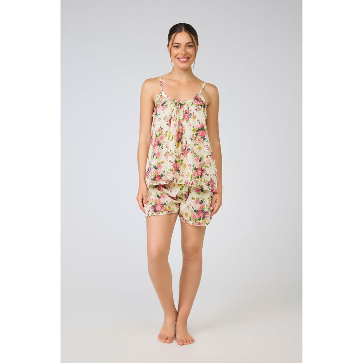 Cotton Voile PJ Set - Rose