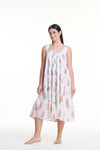 Tiered Cotton Voile Nightdress - Posy