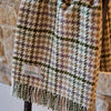 Houndstooth Woollen Throw - Shepherd