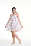 Frilled Cotton Voile Nightdress - Posy