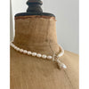 Baroque Freshwater Pearl Necklace - Silver