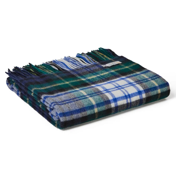 Lambswool Tartan Throw - Dress Gordon