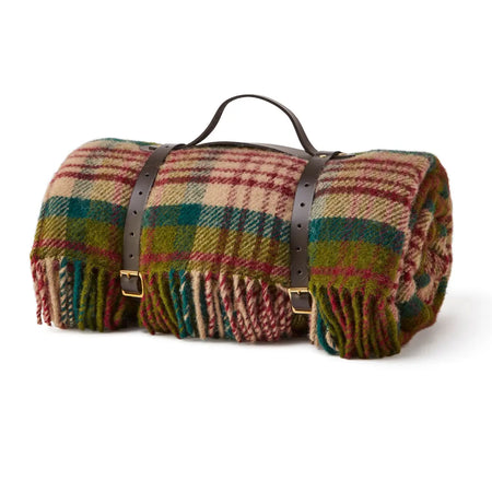 Polo Picnic Rug - Tartan Thistleberry