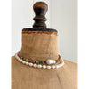 Mixed Jewels & Baroque Pearl - Necklace