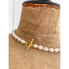 Freshwater Pearl Necklace - Gold