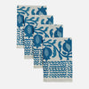 Blue Pomegranate - Tablecloth & Napkin Set