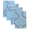 Spaghetti Blue - Tablecloth & Napkin Set