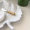 Leaf Plate - White