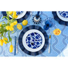 Spaghetti Blue - Tablecloth & Napkin Set