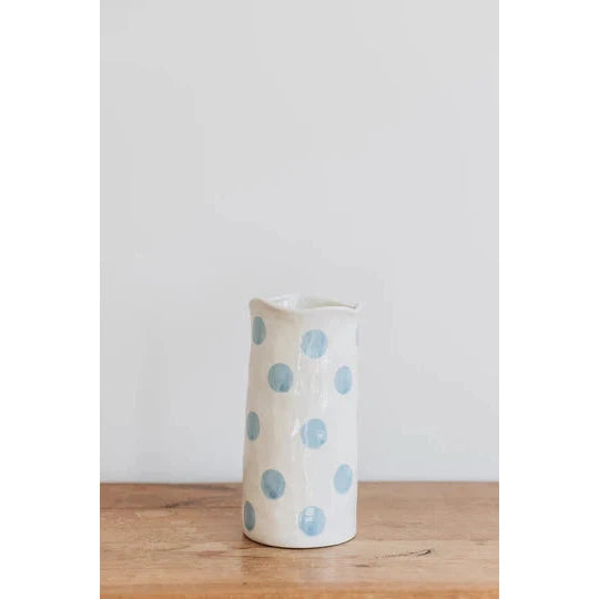 Hand-Painted Porcelain Vase - Cornflower Spot