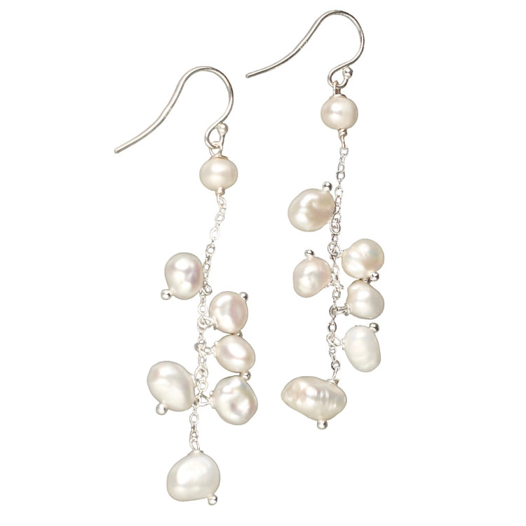 Pearl Drop Earring - Poppy