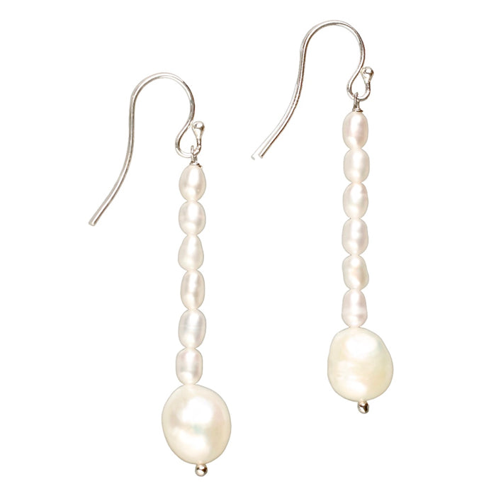 Pearl Drop Earring - Seed