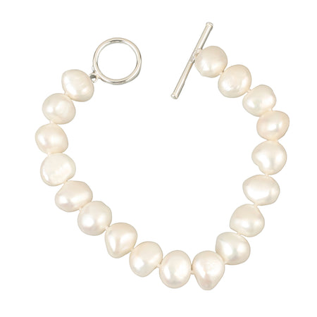 Pearl Bracelet - Silver