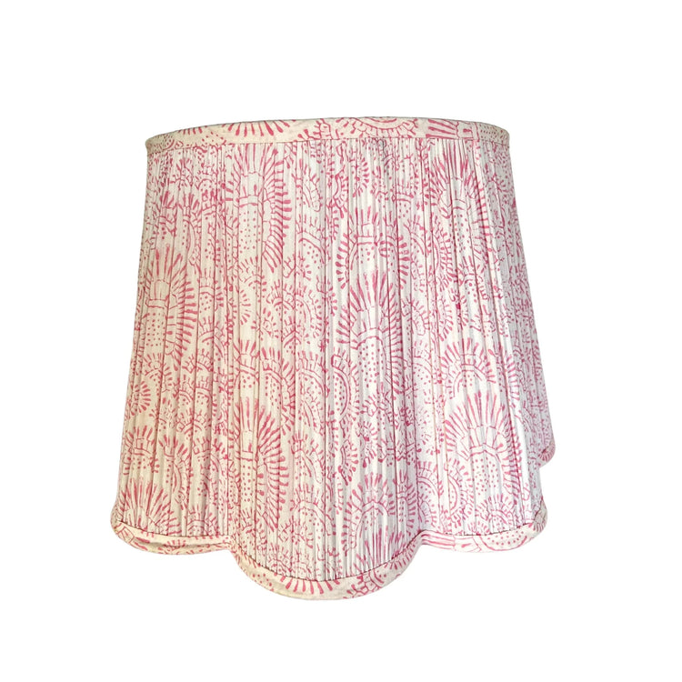 Scalloped Lampshade - Summer