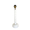 Bobbin Lamp Base - White