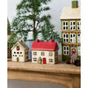 Tealight Cottage - Christmas with Red Roof
