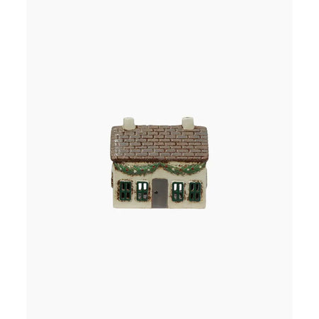 Tealight Cottage - Christmas with Swag
