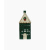 Tealight House - Green Wreath