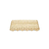 Belle Rattan Scallop Tray