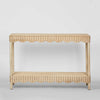 PRE-ORDER Belle Scalloped Console - Natural