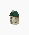 Tealight House - Green Wreath Small