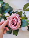 Rose & Camellia Wreath