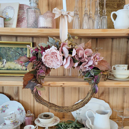 Autumn Floral Wreath