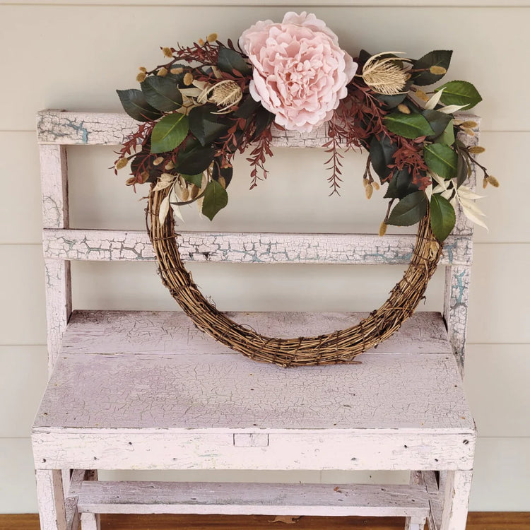 Australian Christmas Rose Wreath