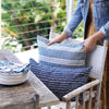 Outdoor Cushion - Dash-Dot Atlantic