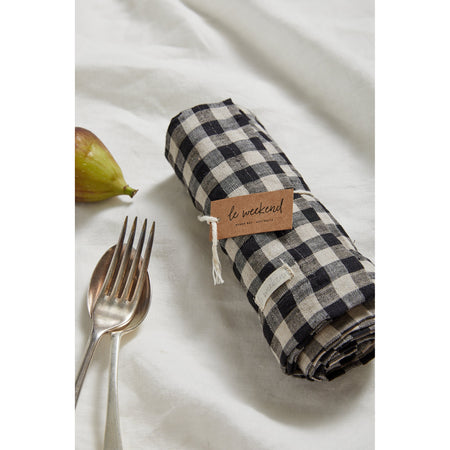 Gingham Linen Placemats