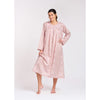 Cotton Voile Nightdress - Petite Rose Long Sleeve