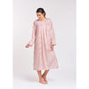 Cotton Voile Nightdress - Petite Rose Long Sleeve