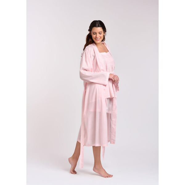 Sleepwear Robe - Pink Gingham – Farmgate and Twine