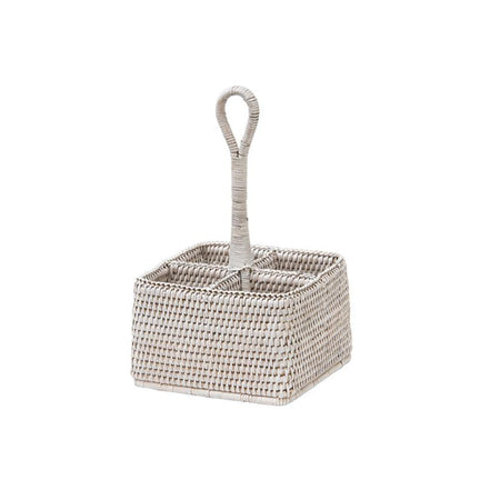 Table Caddy - Rattan Weave
