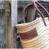 Market Basket - Leather Handle Medium